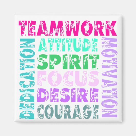 VolleyChick's Teamwork Magnet (Vorne)