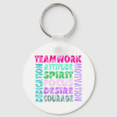 VolleyChick's Teamwork Schlüsselanhänger (Vorderseite)