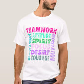 VolleyChicks Teamwork T-Shirt (Vorderseite)