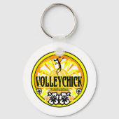 VolleyChickSunshine Schlüsselanhänger (Vorderseite)