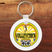 VolleyChickSunshine Schlüsselanhänger (Vorderseite)