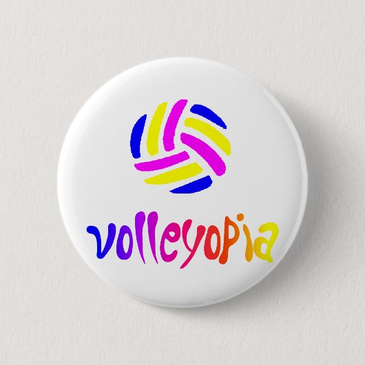 VolleyChickVolleytopiaDark Button (Vorderseite)