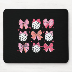 Volleyll Kokette Schleife Volleyll Mama Muttertag Mousepad
