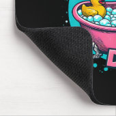 Volleyll Pink Out Brustkrebs Bewusstsein Mousepad (Ecke)