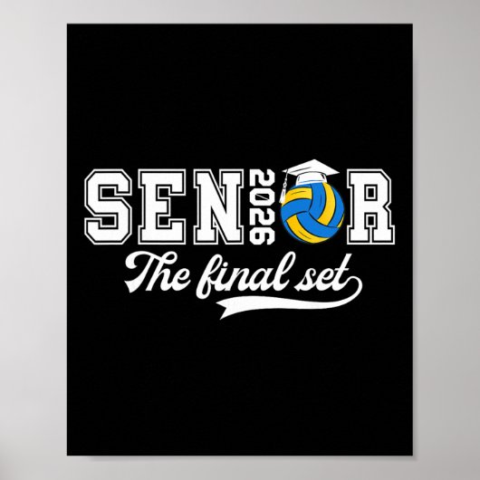 Volleyll Senior 2026 Final Set Senior Volleyll Pla Poster (Vorne)