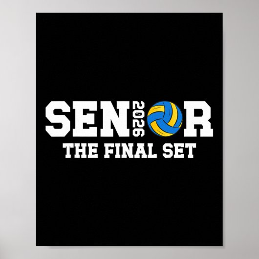Volleyll Senior 2026 Final Set Senior Volleyll Pla Poster (Vorne)