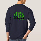 Volleys und Rette Men's Long-Sleeve T-Shirt (Rückseite)