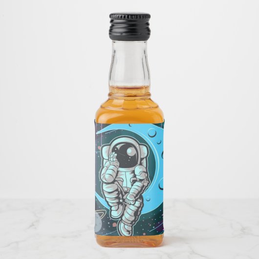 Vollfarbe Alkoholflaschenetikett (Vorderseite)