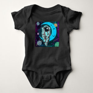Vollfarbe Baby Strampler