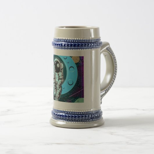 Vollfarbe Bierglas (VorderseiteRechts)