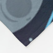 Vollfarbe Fleecedecke (Ecke)