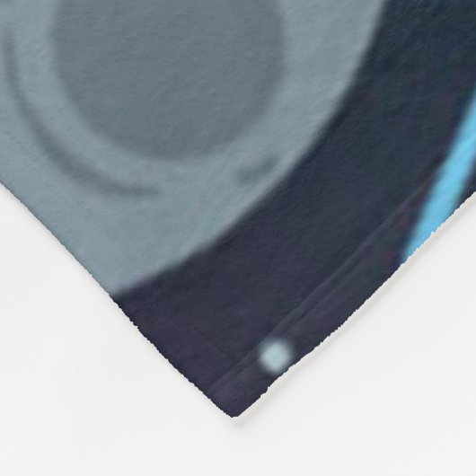 Vollfarbe Fleecedecke (Ecke)