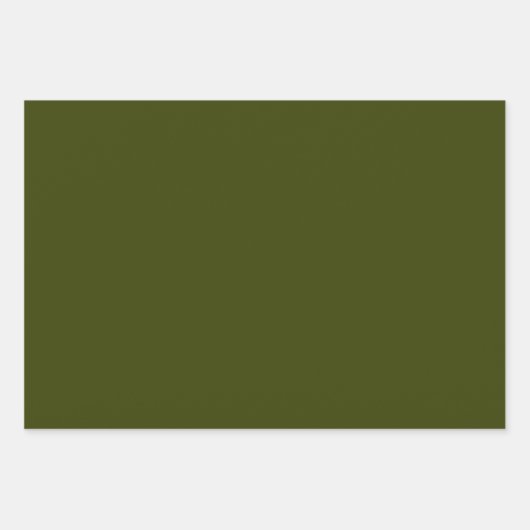 Vollfarbe Geschenkpapier Set (Vorderseite 3)