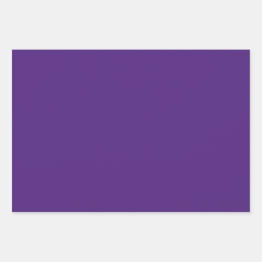 Vollfarbe Geschenkpapier Set (Vorderseite 2)