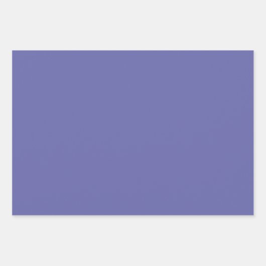 Vollfarbe Geschenkpapier Set (Vorderseite)