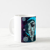 Vollfarbe Kaffeetasse (Vorderseite Links)