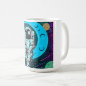 Vollfarbe Kaffeetasse (VorderseiteRechts)