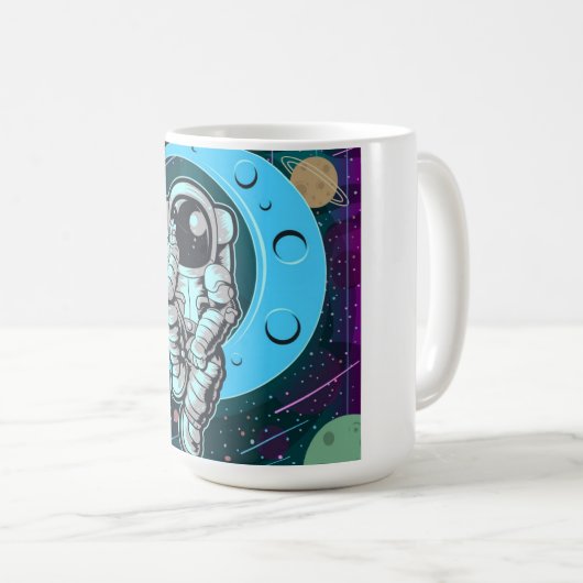 Vollfarbe Kaffeetasse (VorderseiteRechts)