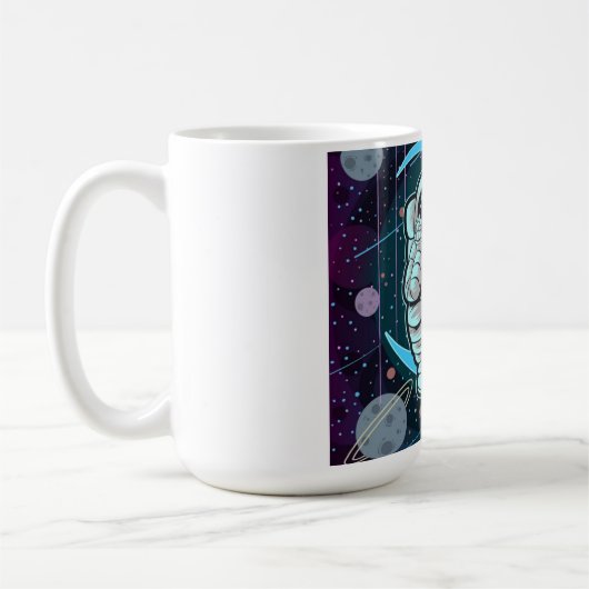 Vollfarbe Kaffeetasse (Links)