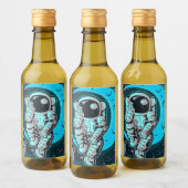 Vollfarbe Weinetikett (Flaschen)