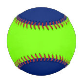 Vollfarben dunkelblau und neungrün baseball (Rückseite)