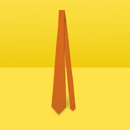 Vollfarben gebrannt orange no2 krawatte