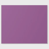 Vollfarben: Lila Pflaume Geschenkpapier (Flach)