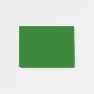 Vollfarbendunkelgrün Post-it Klebezettel