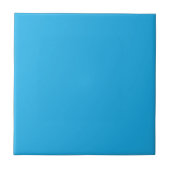 Vollfarbener heller Himmel blau Fliese (Vorderseite)