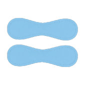 Vollfarbener Himmel Blau Baseball (Paneele)