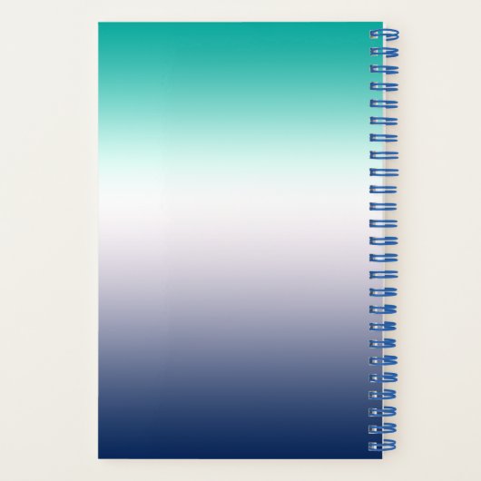 Vollfarbenheft Notizblock (Rückseite)