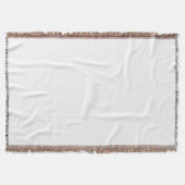 Vollfarbenleder - Personalisierter Zuhause-Akzent Decke (Vorderseite)