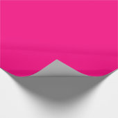 Vollfarbenrosa Geschenkpapier (Ecke)