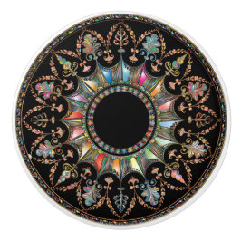 "Vollfarbig"  Keramikknauf