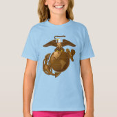 Vollfarbige EGA - Bronze T-Shirt (Vorderseite)