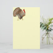 Vollfarbiger Erntedank Türkei Briefpapier (Stehend Vorderseite)