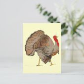 Vollfarbiger Erntedank Türkei Feiertagspostkarte (Stehend Vorderseite)