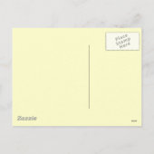 Vollfarbiger Erntedank Türkei Feiertagspostkarte (Rückseite)