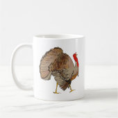 Vollfarbiger Erntedank Türkei Kaffeetasse (Links)