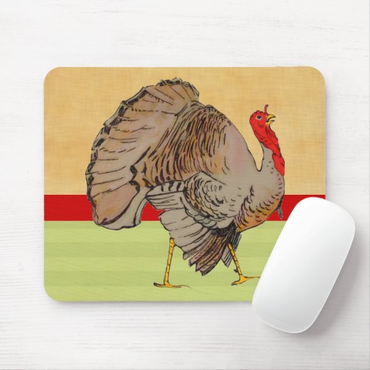 Vollfarbiger Erntedank Türkei Mousepad (Mit Mouse)