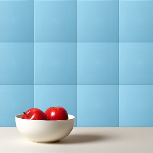 Vollfarbiges arktisches Blau Fliese