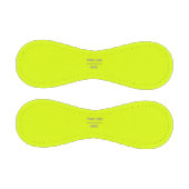 Vollfarbiges fluoreszierendes Gelb - Ihr Logo Baseball (Paneele)