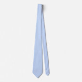 Vollfarbiges, helles Baby Blau Krawatte (Vorderseite)