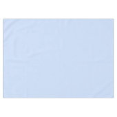 Vollfarbiges, helles Baby Blau Tischdecke (Vorderseite (Horizontal))