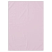 Vollfarbiges hellrosa tischdecke (Vorderseite)