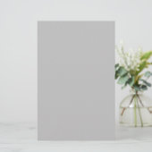 Vollfarbiges Silber Briefpapier (Stehend Vorderseite)