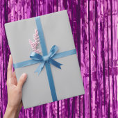 Vollfarbiges Silber Geschenkpapier