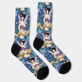 Vollfigur-Feengöttin Thunder_Cove Socken (Rechts)