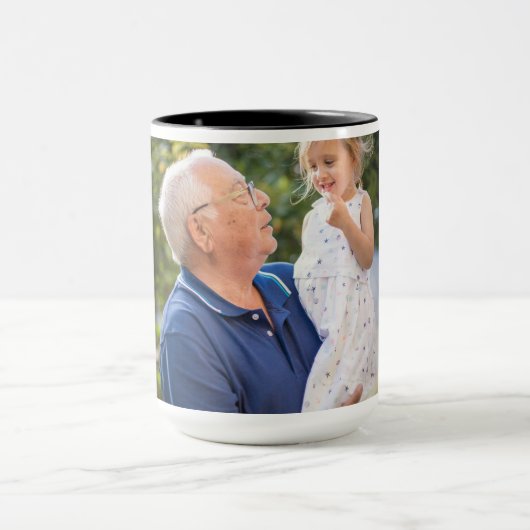 Vollfoto individuell gestalten tasse (Zentrum)