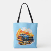 🏁🔥 Vollgas-Taschentuch 👜🚗 Tasche (Rückseite)